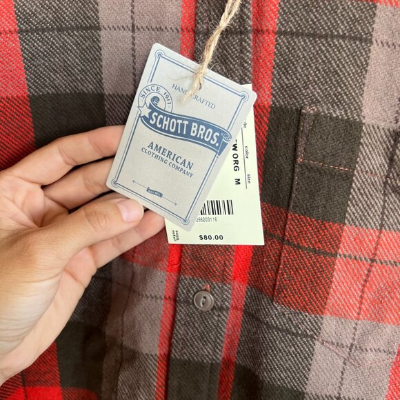 "Schott Bros" hand crafted / new with tag / Size M - Picture 4 of 6